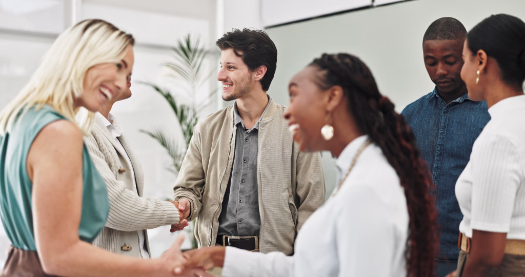 People networking